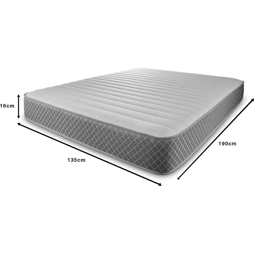 Starlight Beds Double Straight Line Hybrid Memory Foam and Spring Mattress Image 6