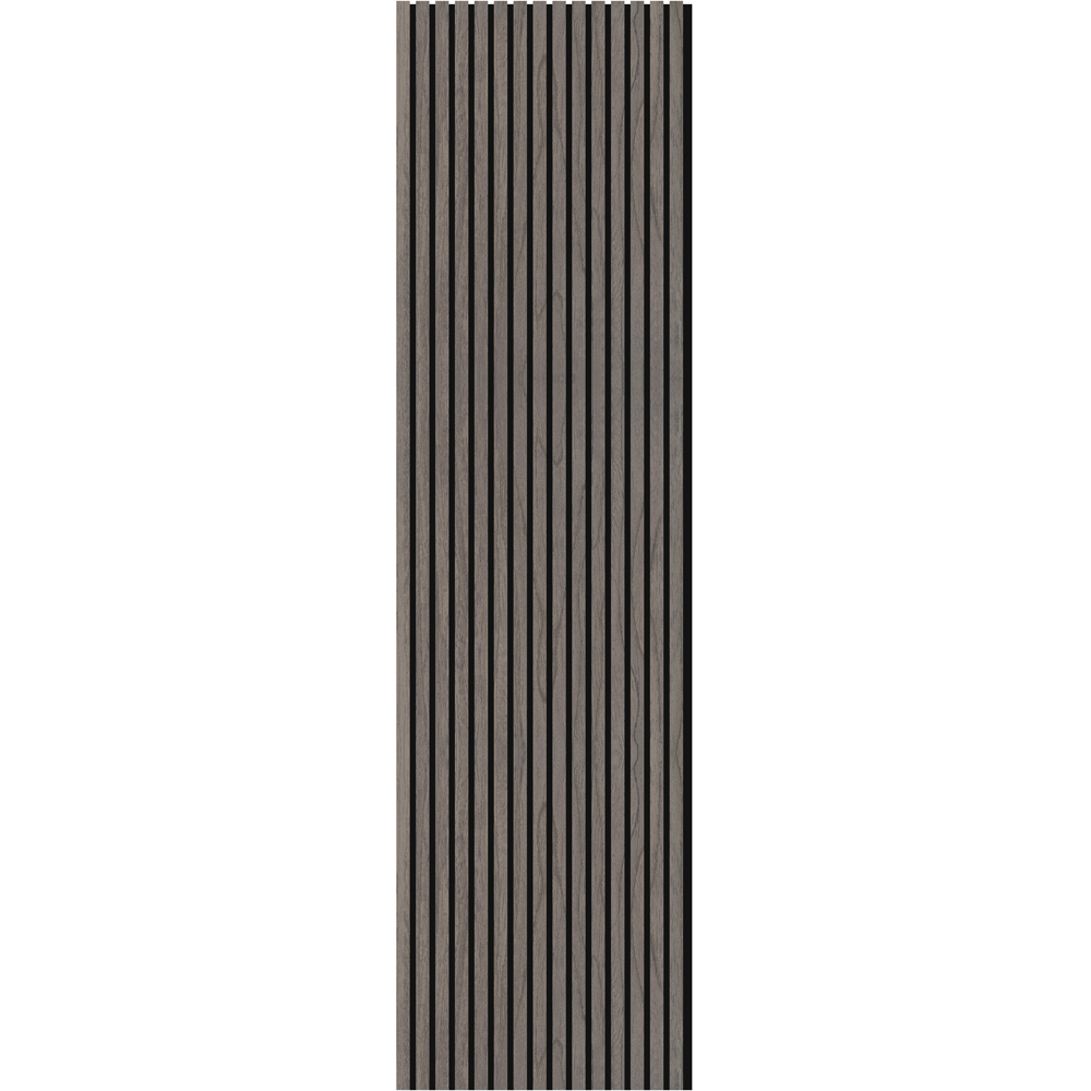 Wall Panels UK Ebony Acoustic Slat Wall Panel 2 Pack Image 3