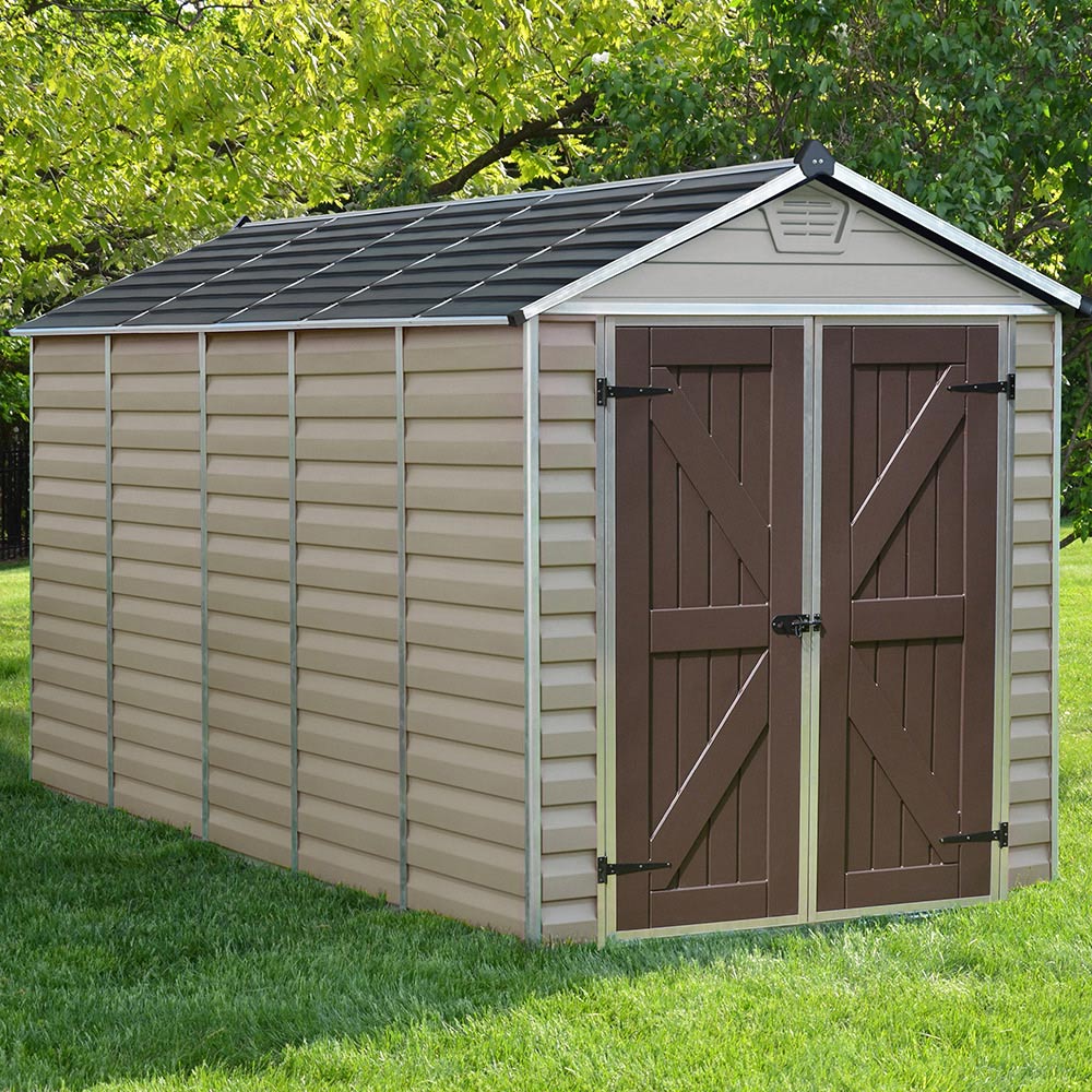 Palram Canopia Skylight Tan 6 x 12ft 2 Box Shed Image 2