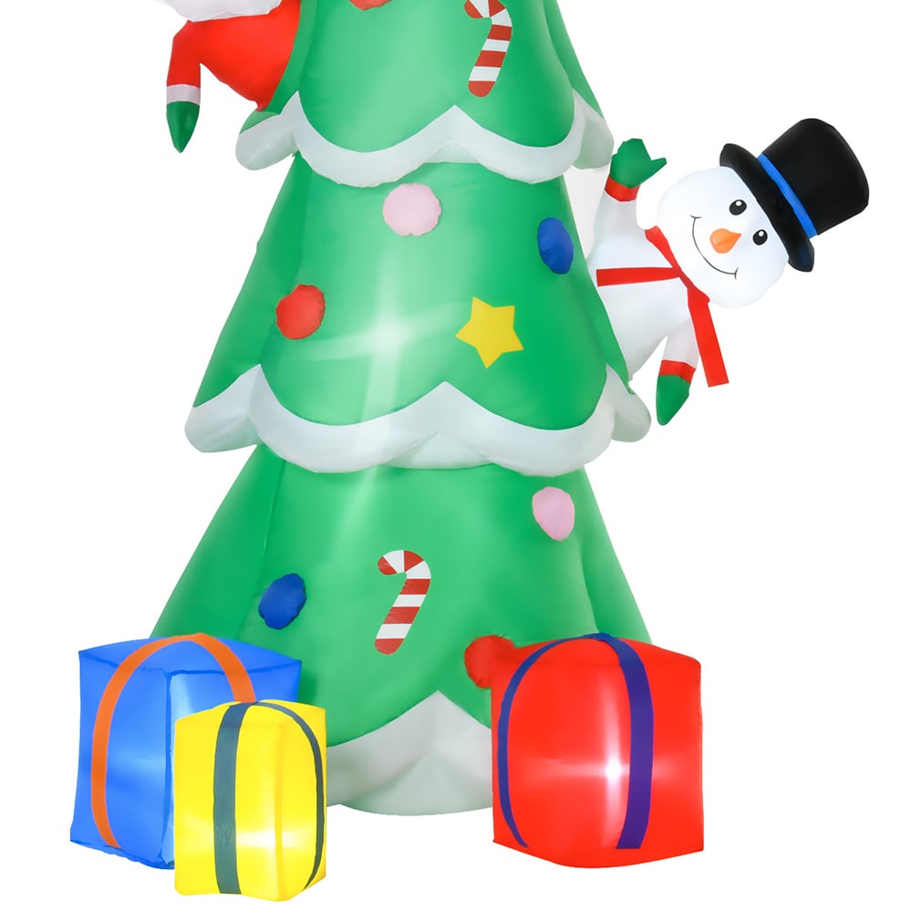 Everglow LED Inflatable Christmas Tree Decoration 6.8ft Image 4