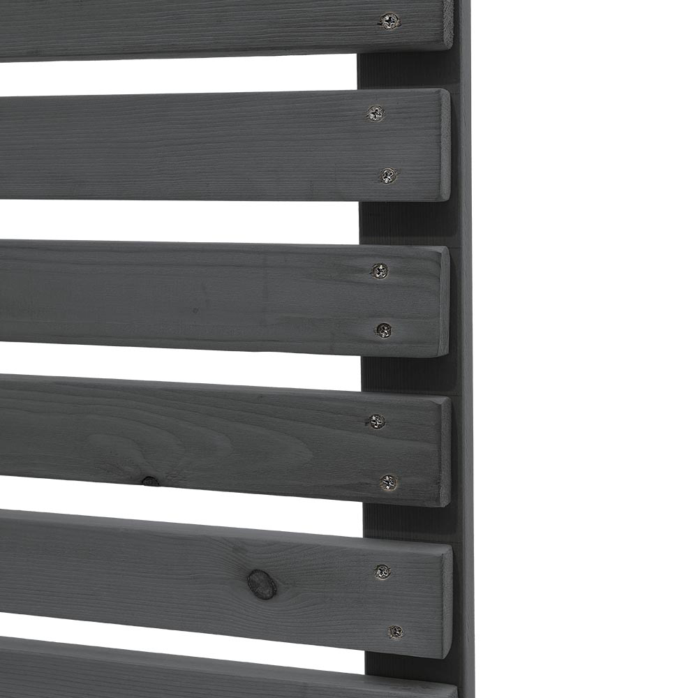 Living and Home 6 x 4ft Wooden Slatted Garden Fence Gate Image 4