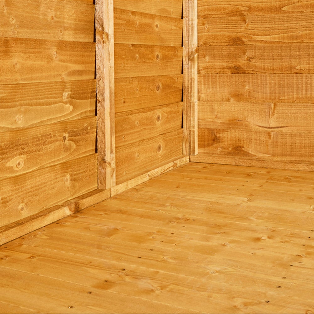 Power Sheds 18 x 6ft Overlap Apex Wooden Shed Image 4