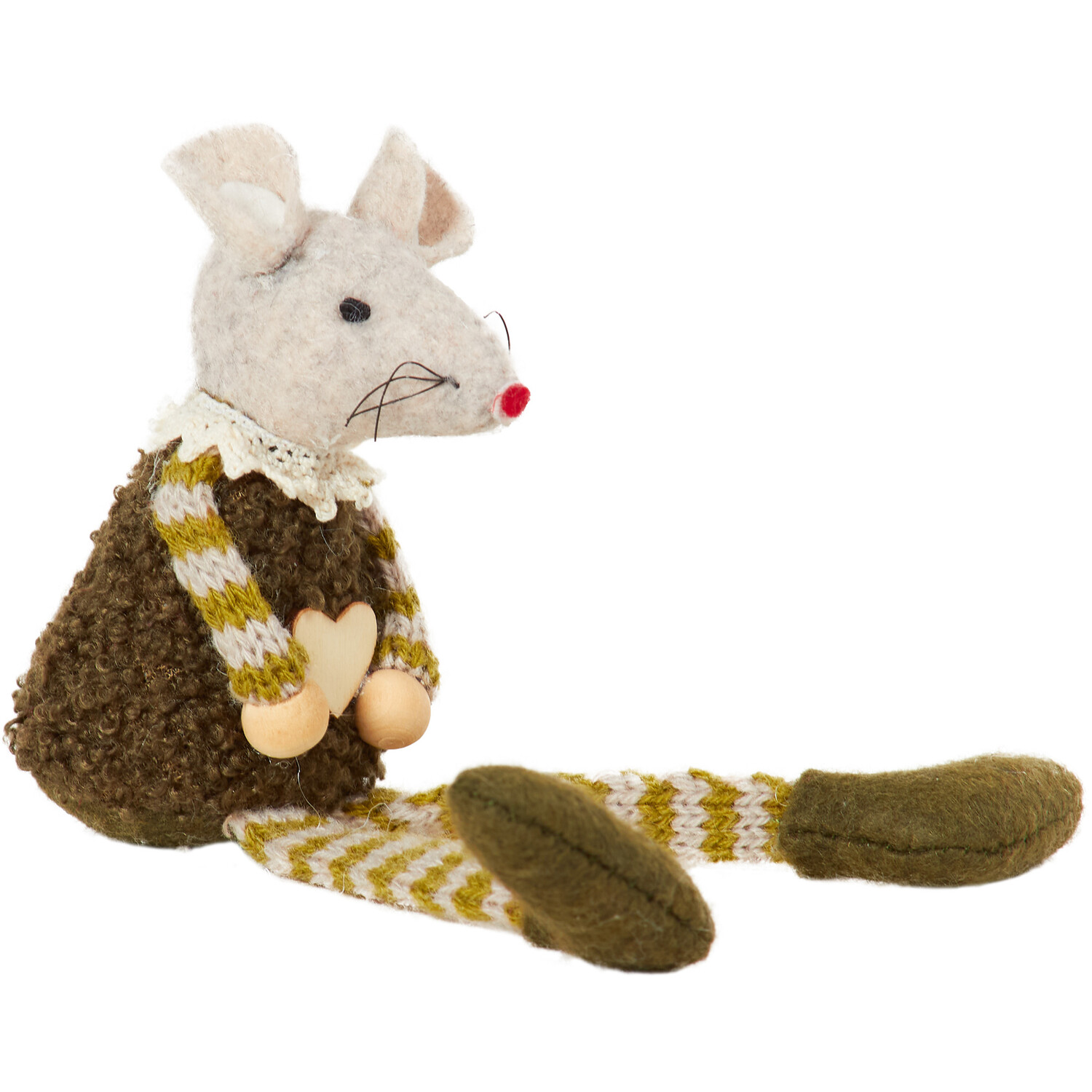 Hanging Heart Mouse Christmas Decoration Image 7