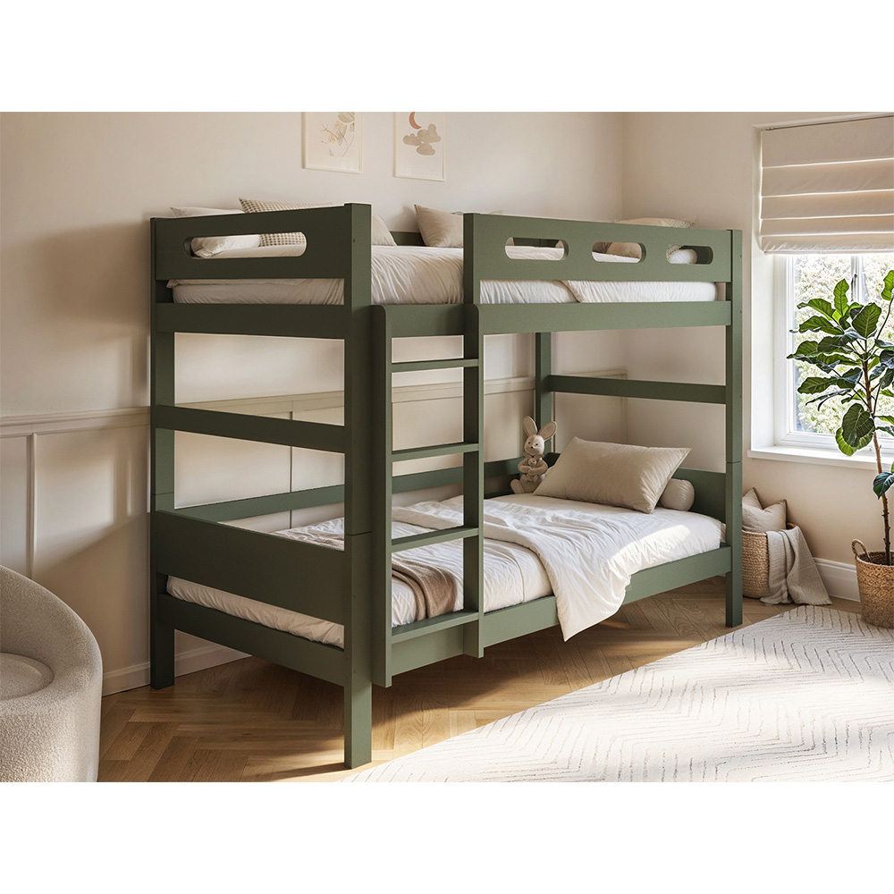 Flair Elijah Green Detachable Wooden Bunk Bed Image 5