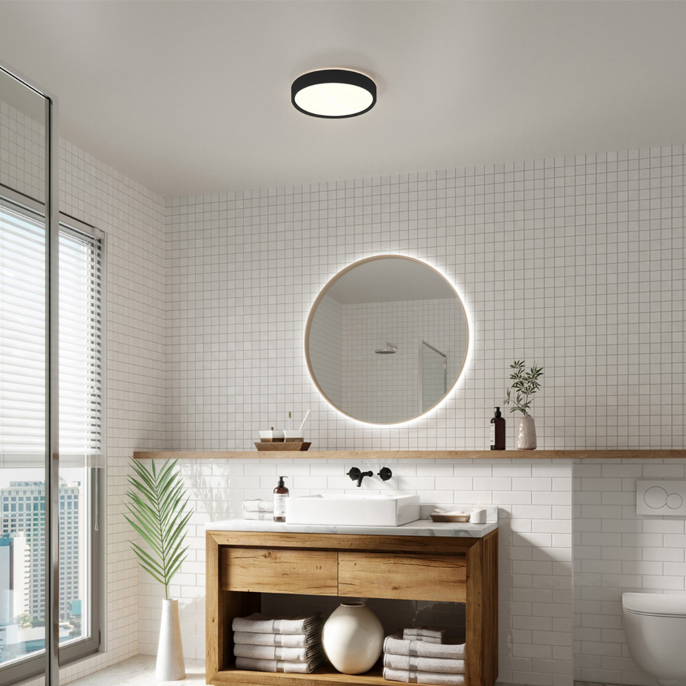Nordlux Noxy Black Ceiling Light Image 2