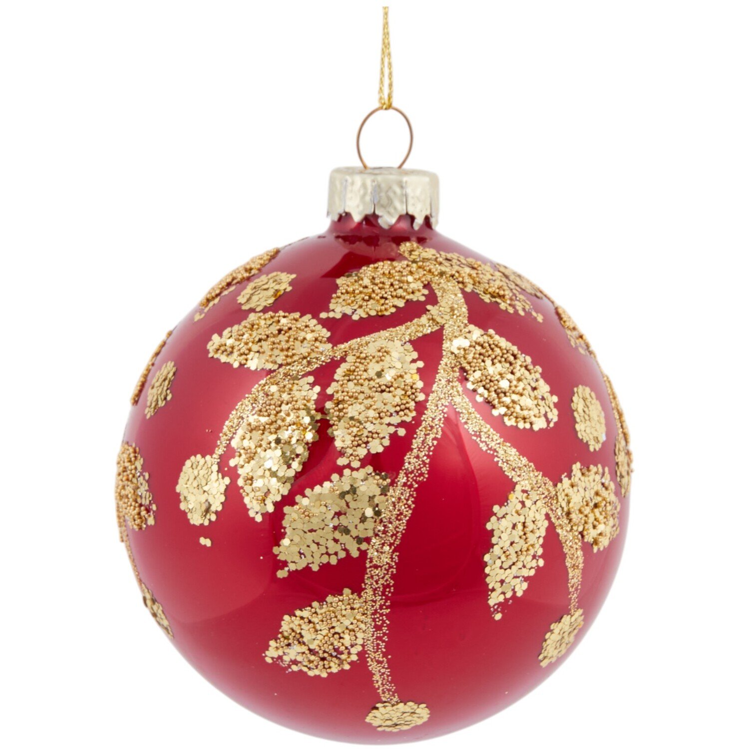 Glitter Detailed Bauble Image 2