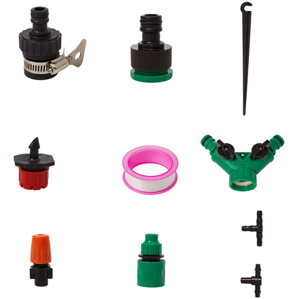 Living and Home 201 Piece Garden Irrigation System Kit Image 3