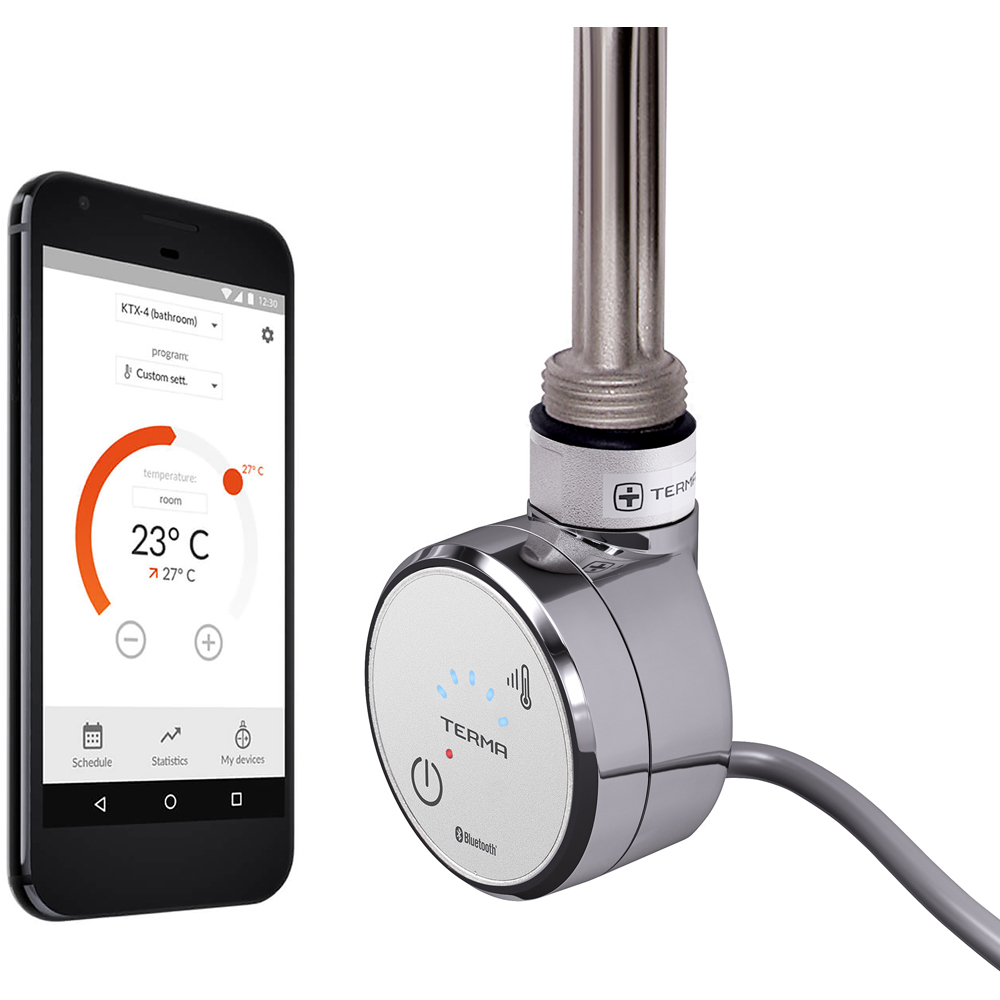 Terma MOA Blue Chrome Heating Element 1000W Image 3