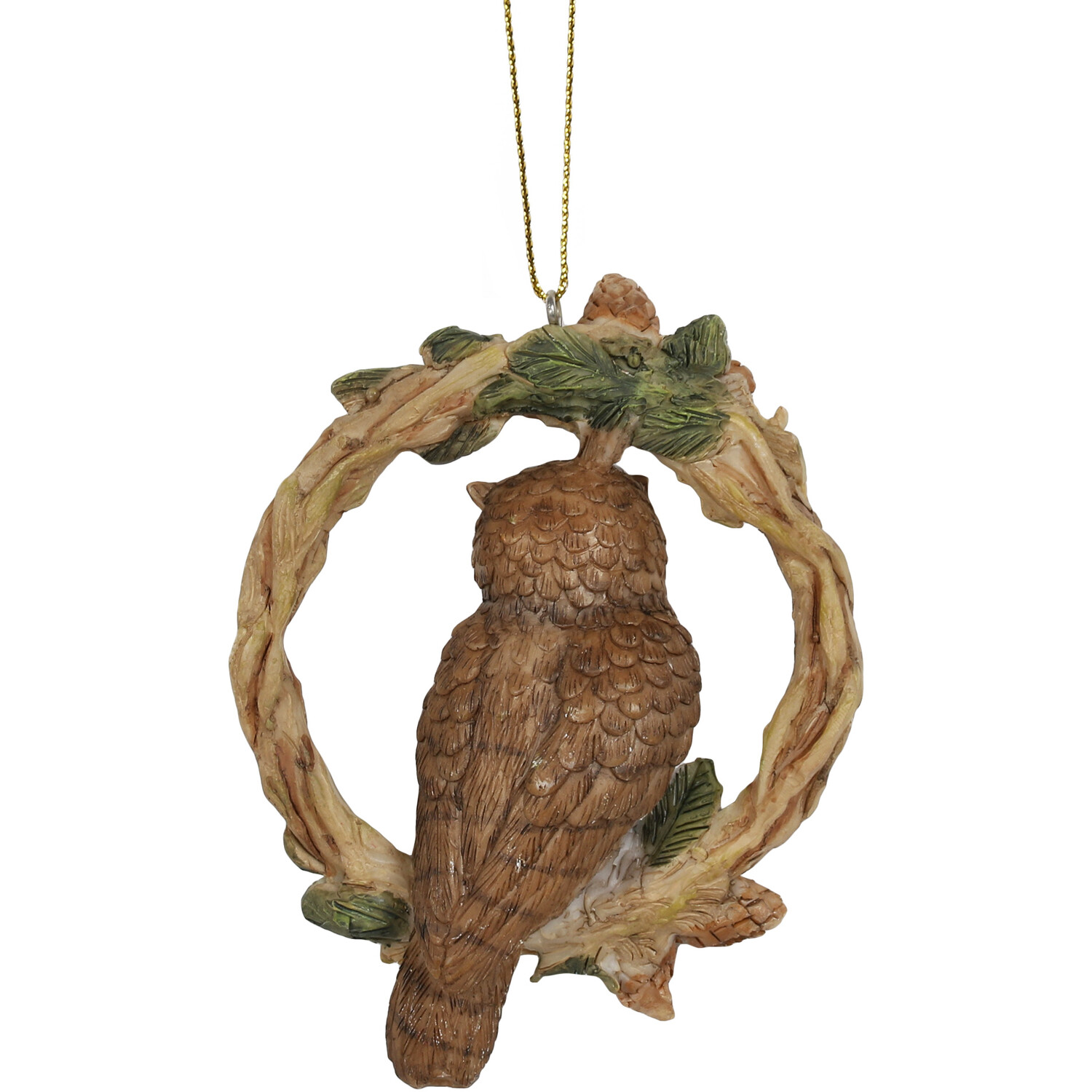 Woodland Owl Hanging Decoration Image 2