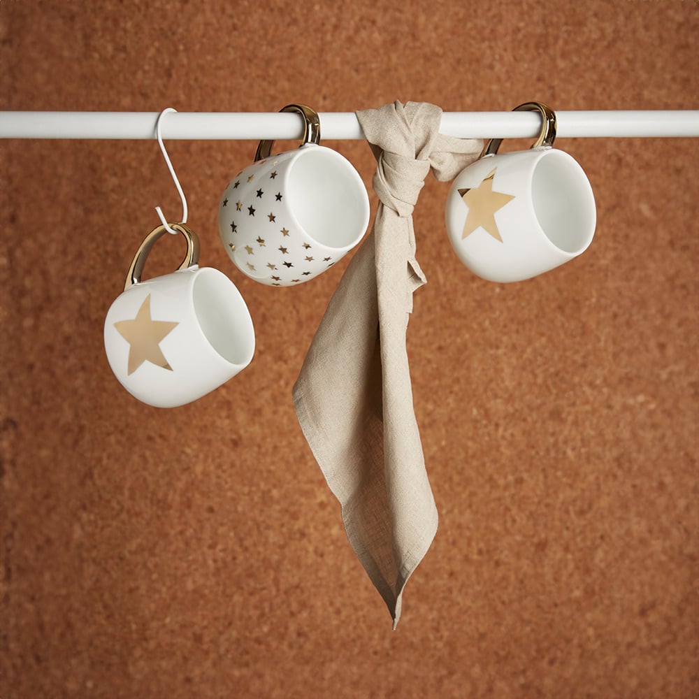 Waterside Gold Star Hug Mugs 4 Pack Image 2