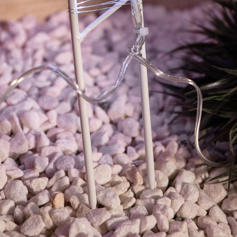 Samuel Alexander 4 Piece 720 Red and White LED Lollipop Christmas Path Light Set Image 8