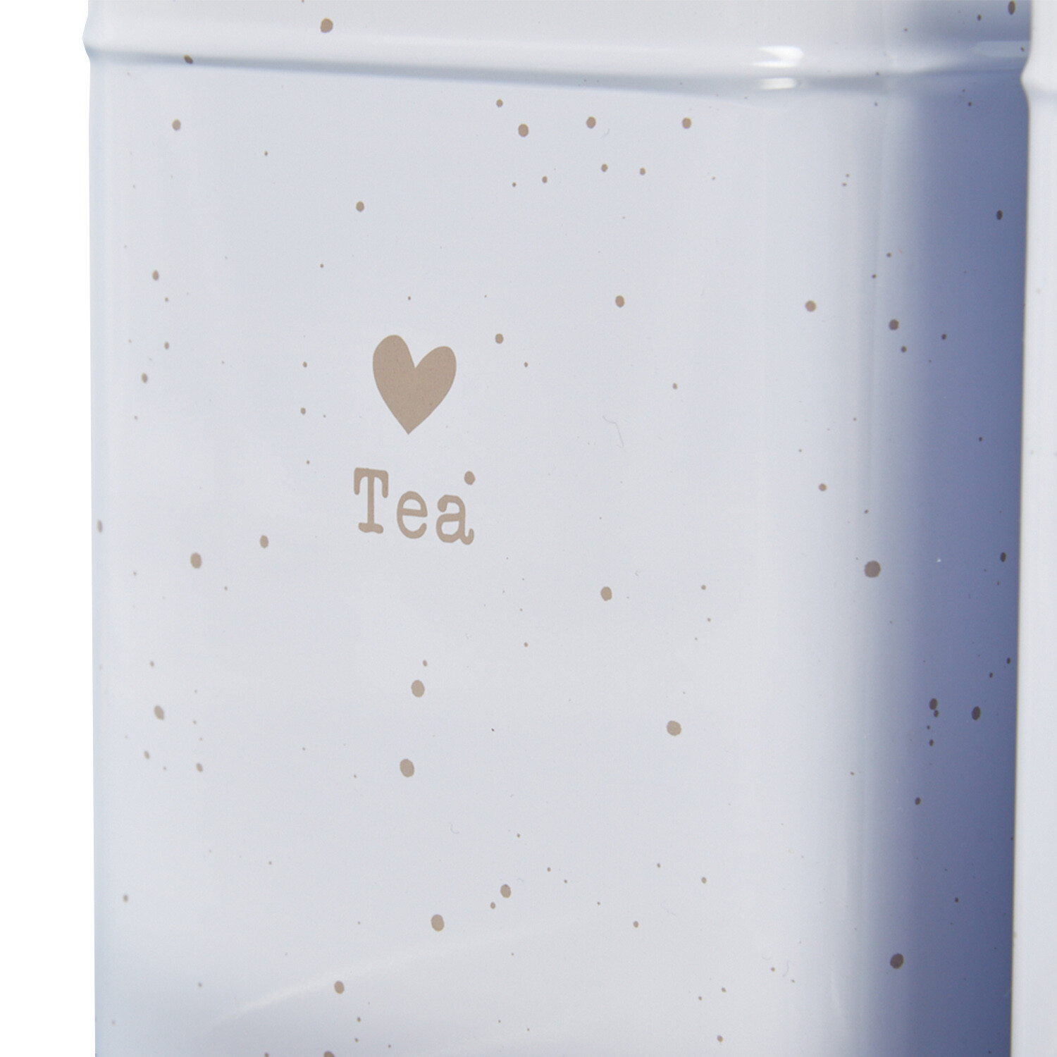 Set of 3 Gold Hearts Metal Tins - White Image 9