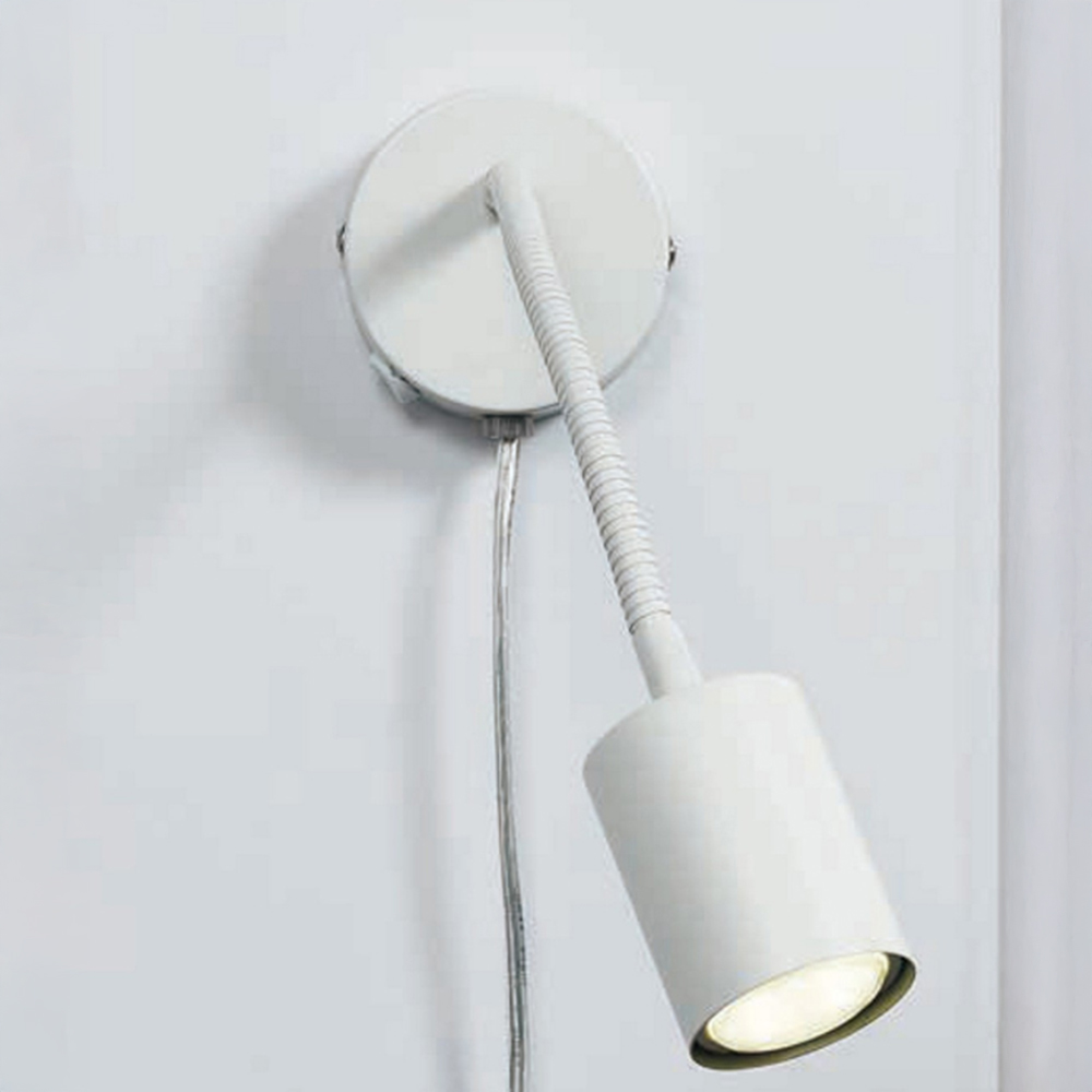 Nordlux Explore White Wall Light Image 2