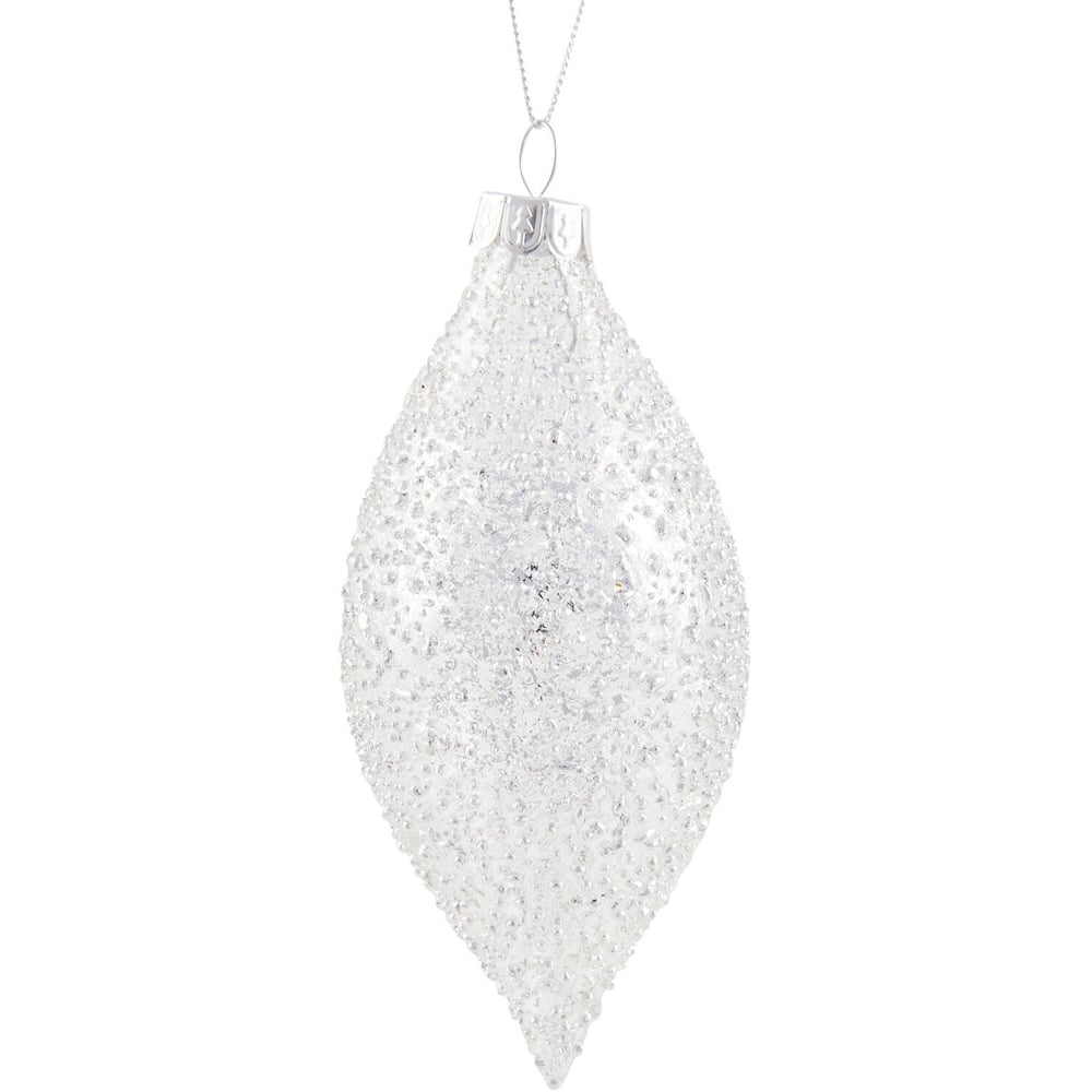 Iridescent Frosted Droplet - White Image 2