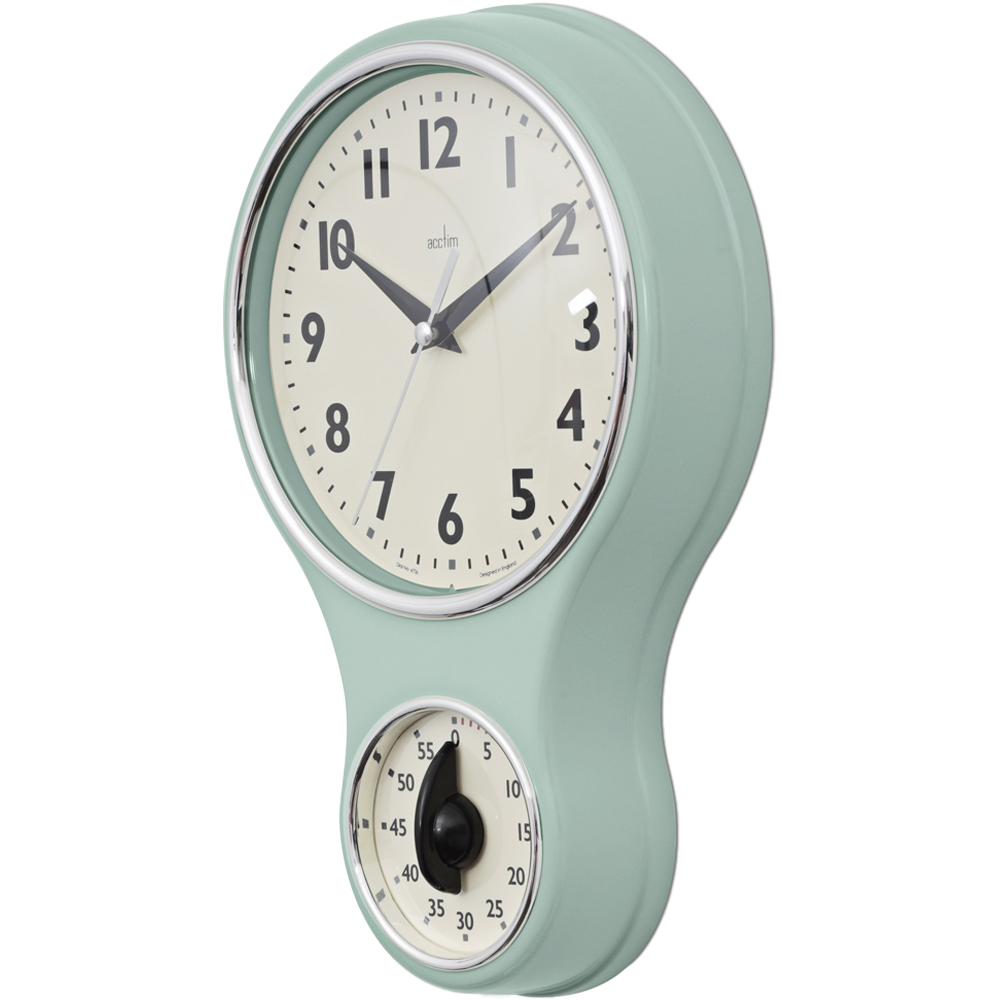 Acctim Kitchen Time Sage Clock and Timer Image 2