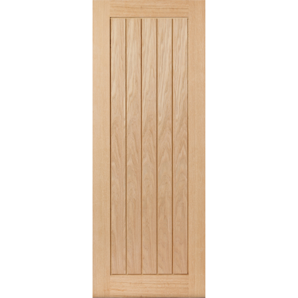 JB Kind Thames Oak Veneered Internal Door 2040 x 726mm Image 1