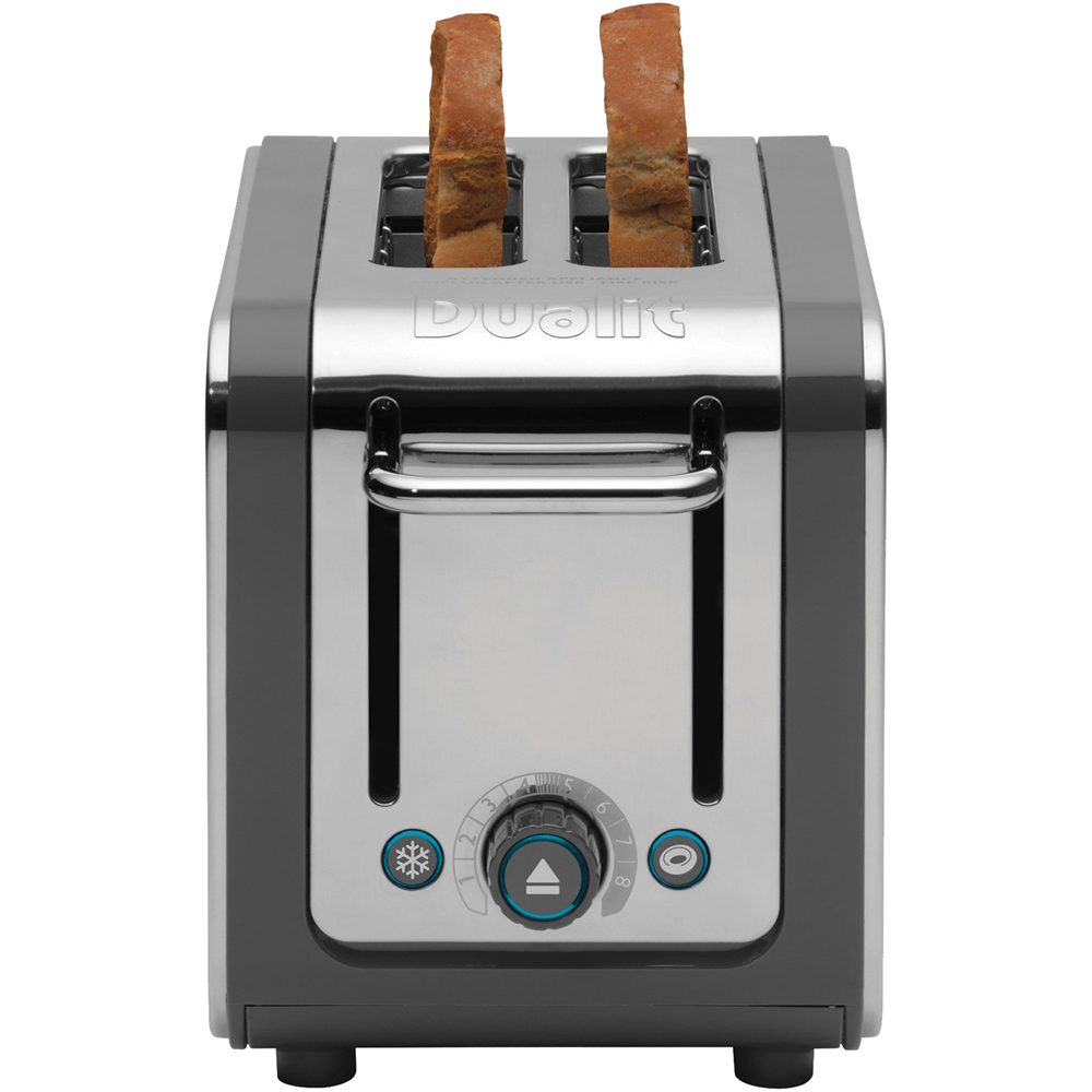 Dualit Architect DA2526 Grey 2 Slice Toaster Image 3