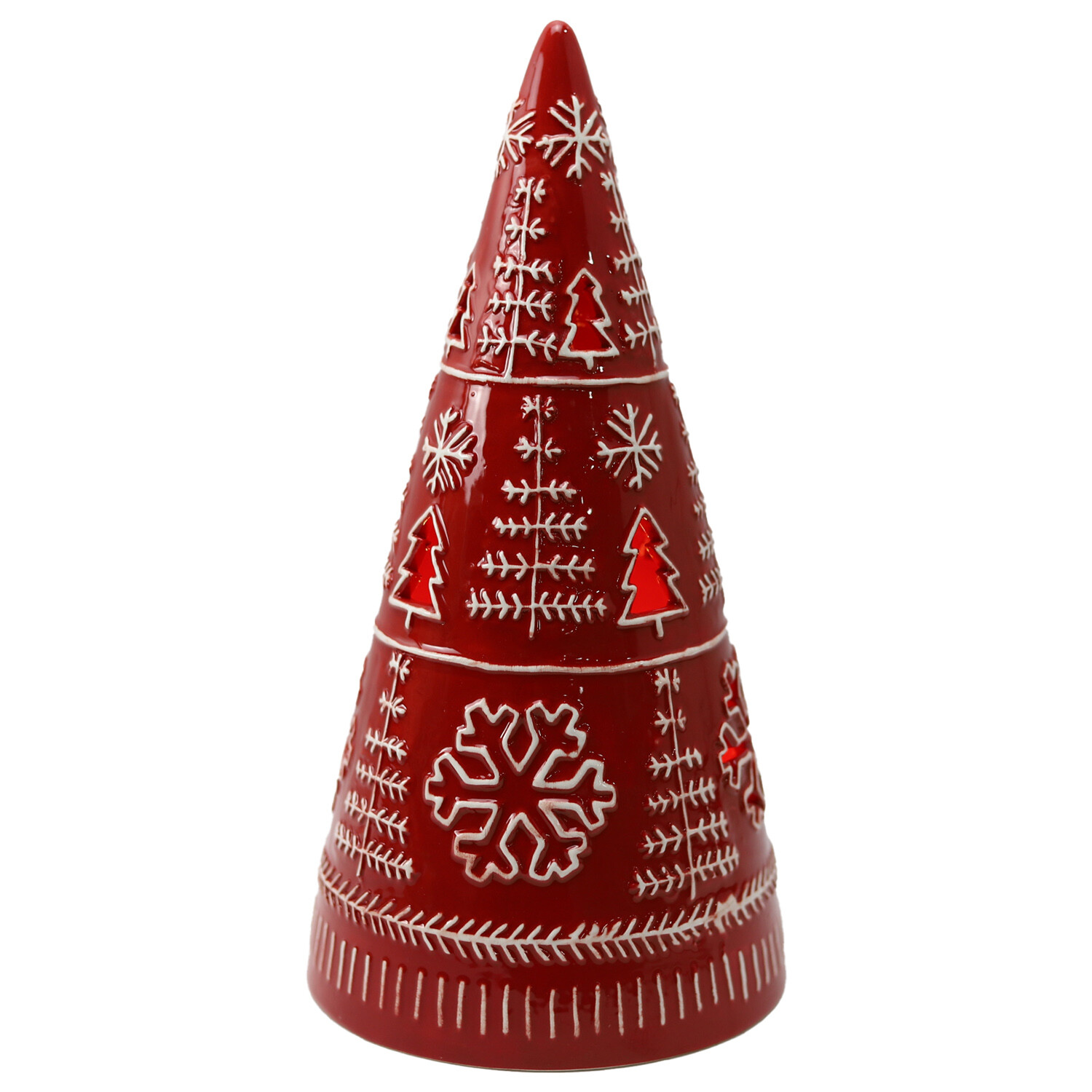 Red or Green LED Tree Ornaments Red or Green Image 4