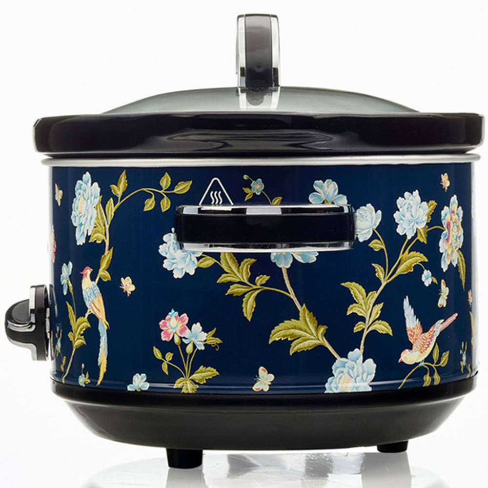 Laura Ashley Elveden VQSLWC3LLAENUK Navy 3.5L Slow Cooker Image 4