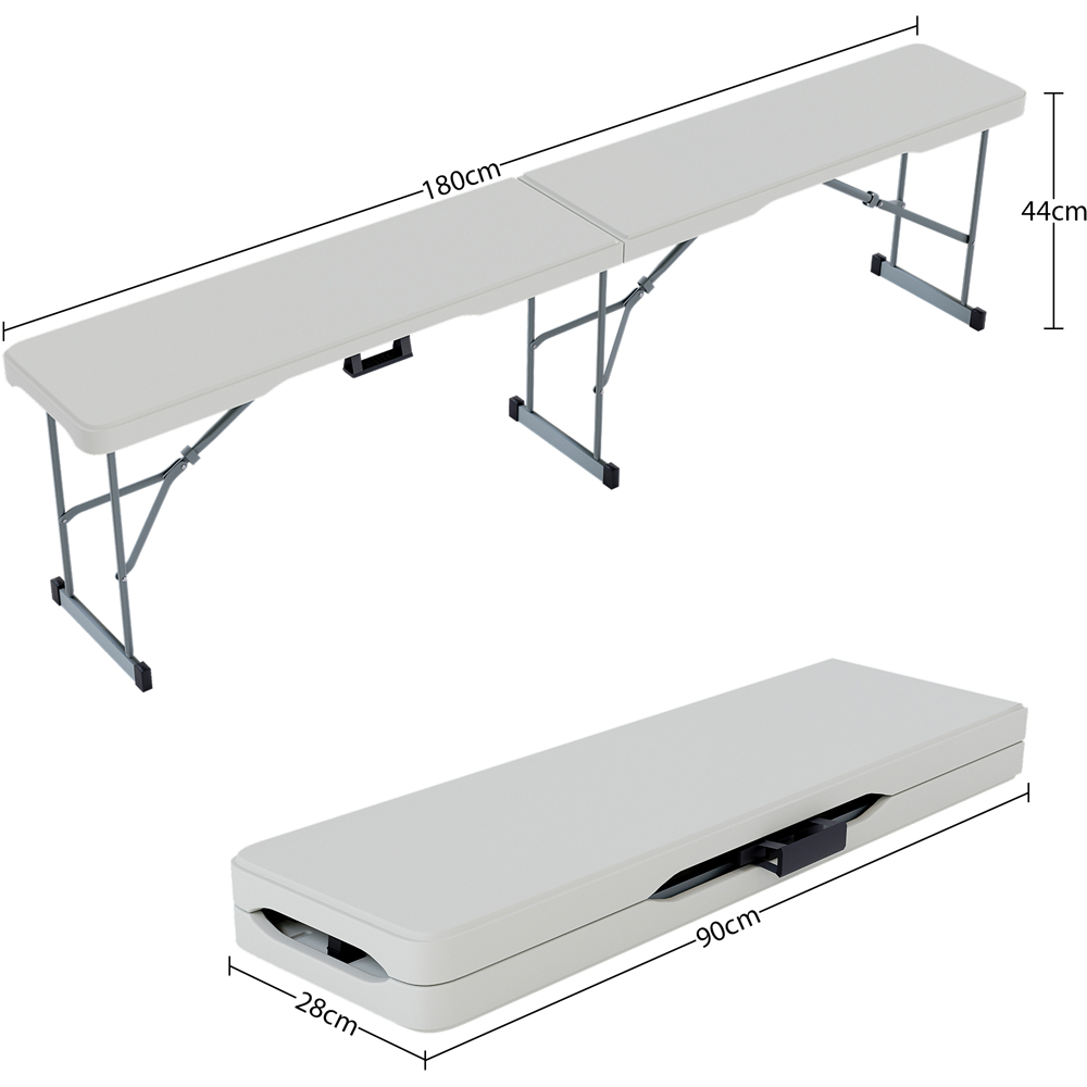 HOME VIDA Folding Bench Image 7