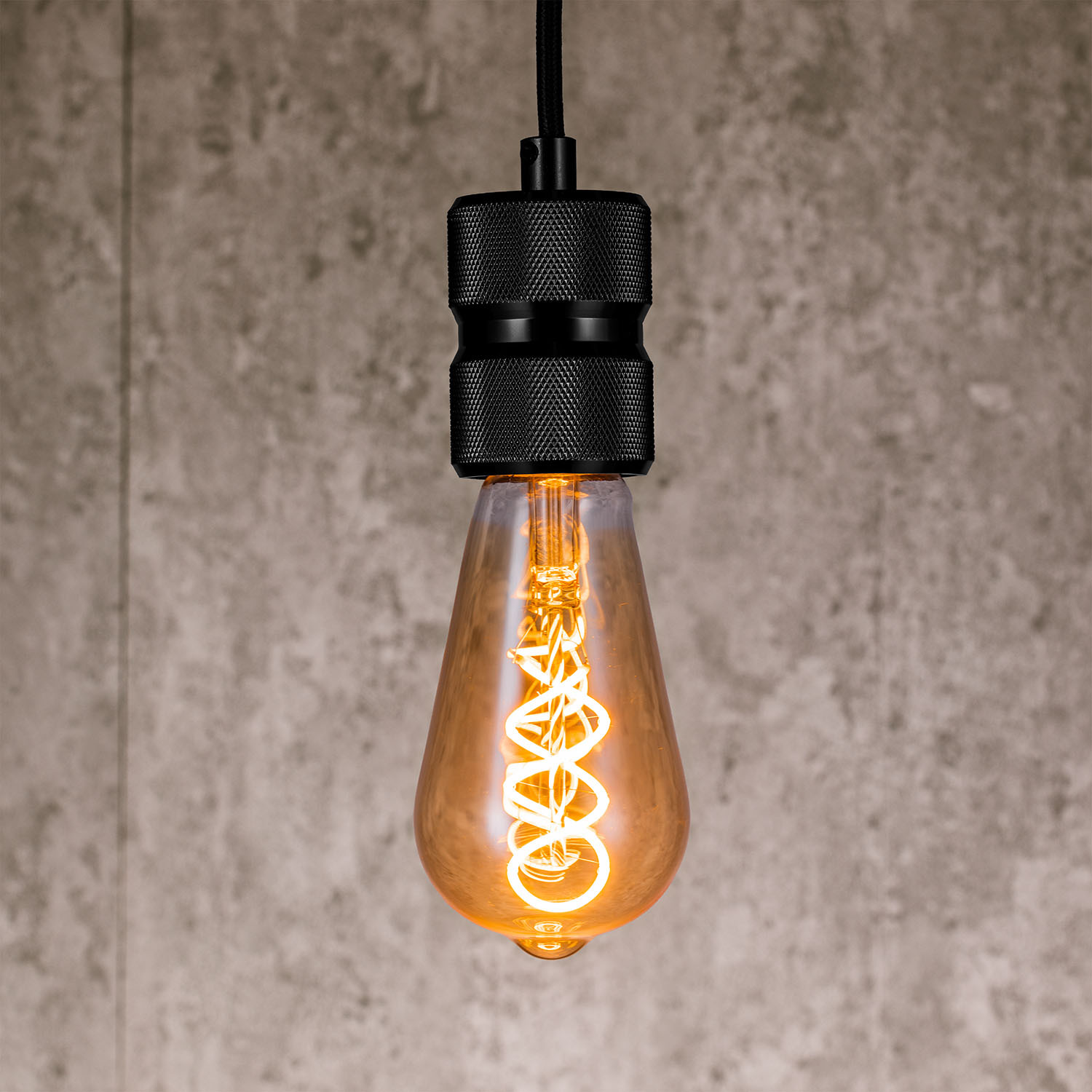 TCP Decorative Filament Amber ST64 220L E27 Bulb - Warm White Image 2