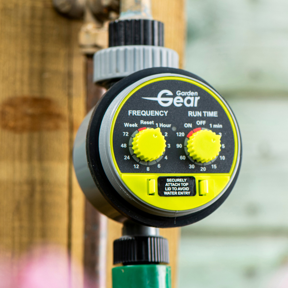 Garden Gear Single Outlet Automatic Water Timer | Homebase
