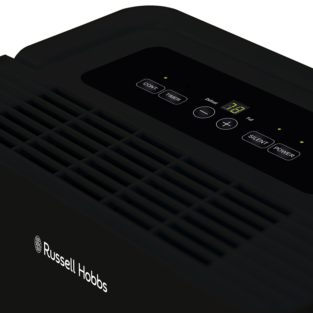 Russell Hobbs Black Dehumidifier 10L Image 3