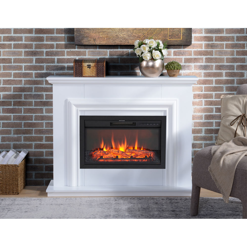 Focal Point Amersham White Electric Fire Suite Image 7