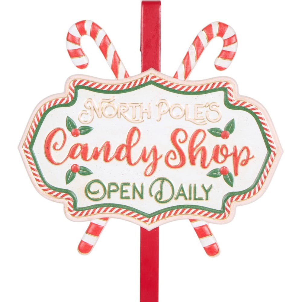 Candy Cane Wreath HangerRed Image 3