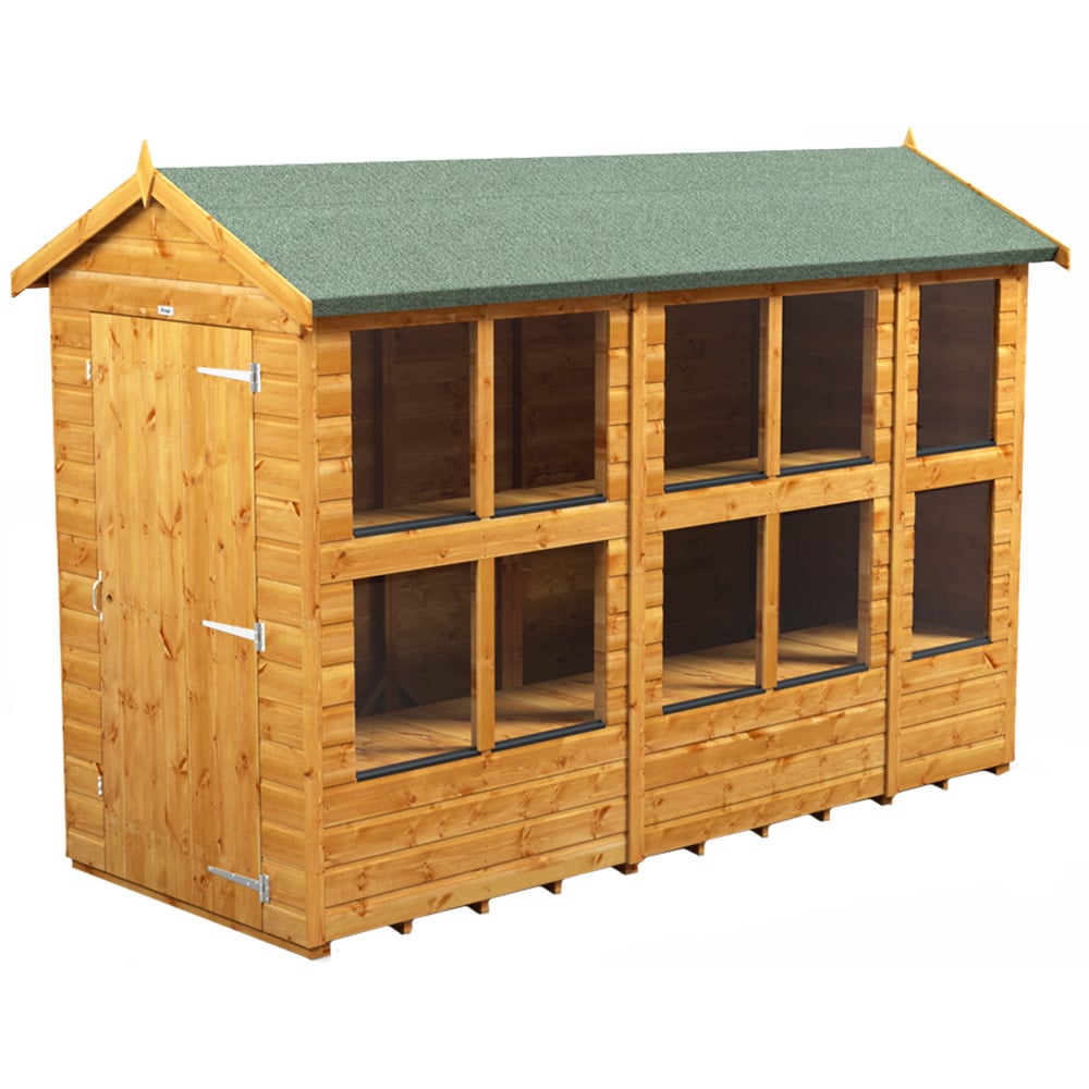 Power Sheds 10 x 4ft Apex Potting Shed Image 1