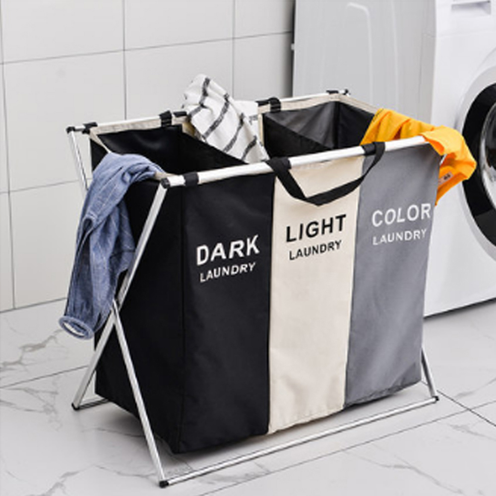 Aluminium Frame Laundry Basket Multi Image 2