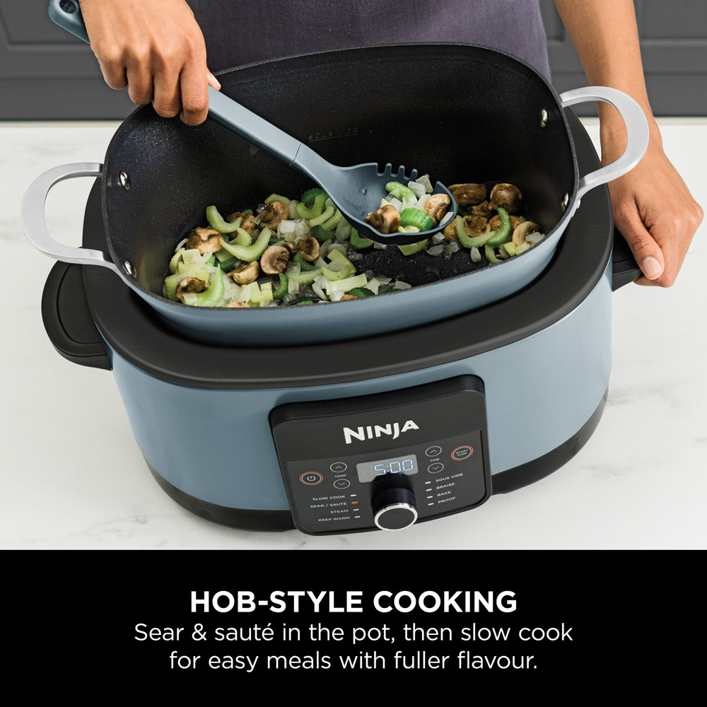 Ninja Foodi MC1001UK 8 in 1 Sea Salt Grey Possible Cooker 8L Slow Cooker Image 7
