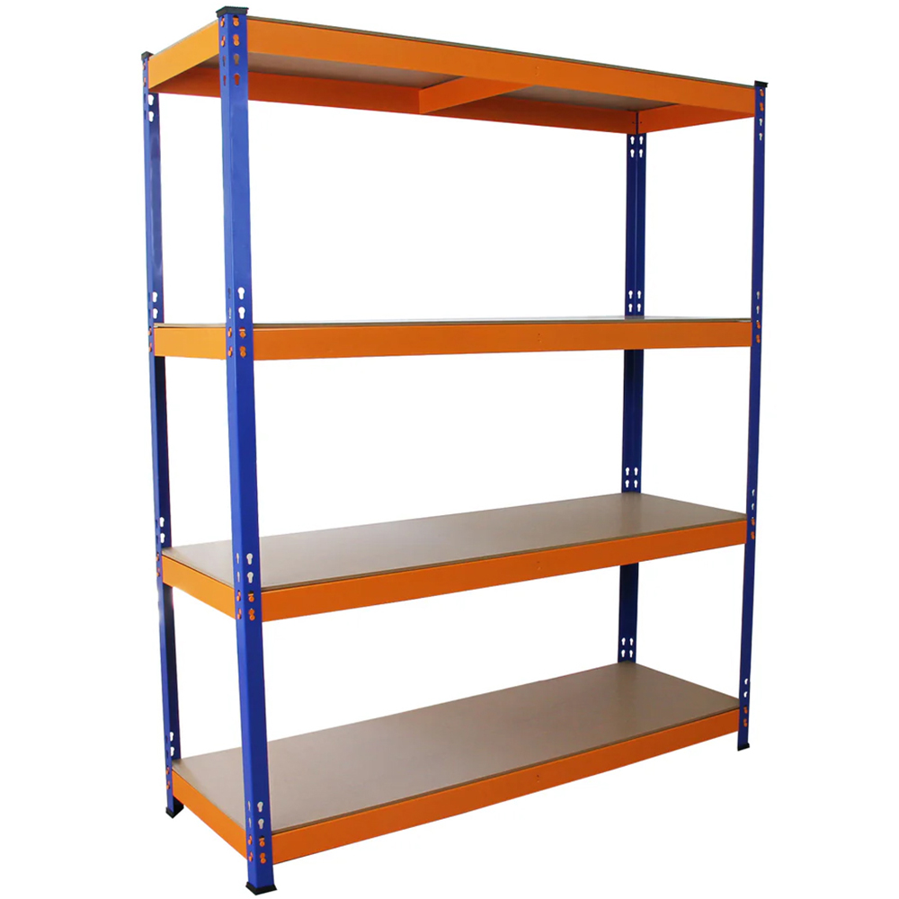 Monster Shop S-Rax Blue and Orange Metal Racking Units 180 x 150 x 50cm 10 Pack Image 2