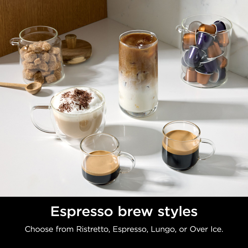Ninja Prestige Dualbrew Silver and Black Coffee Machine Image 6