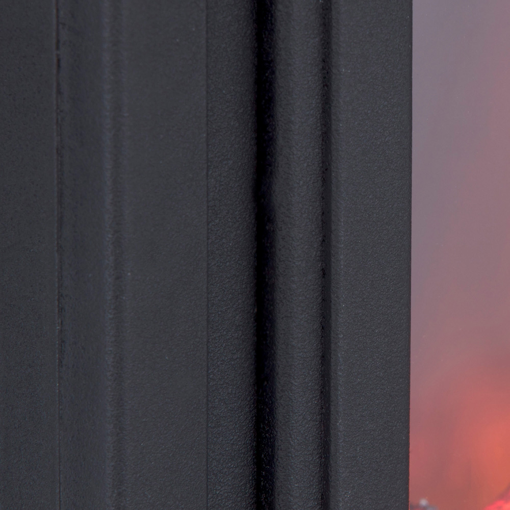 Warmlite Mable Black Stove Fire with Realistic Flame Effect 2000W 14 inch Image 6