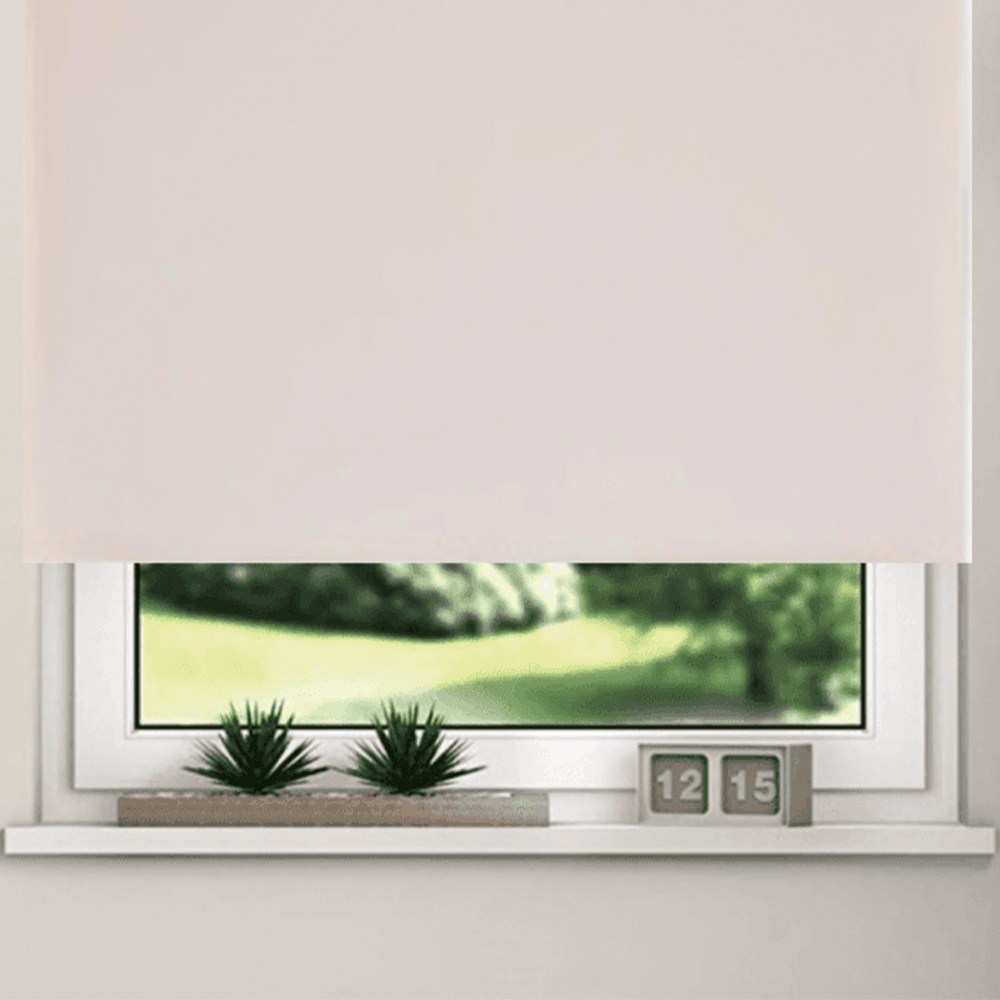 New EdgeBlinds Thermal Blackout Roller Blinds Pink 100cm Image 3