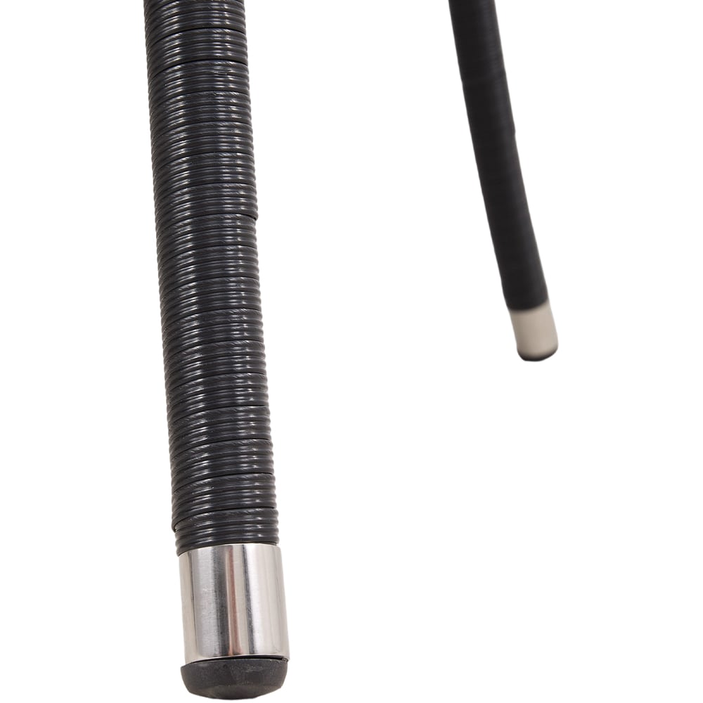 Living and Home Garden Rattan Round Table with Parasol Hole Image 5