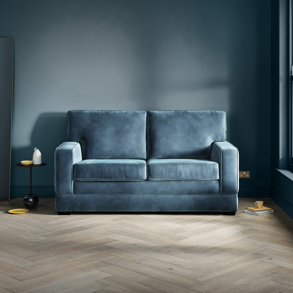 Jay-Be Urban 2 Seater Cosy Chenille Beam Sofa Bed with e-Pocket Mattress Image 6