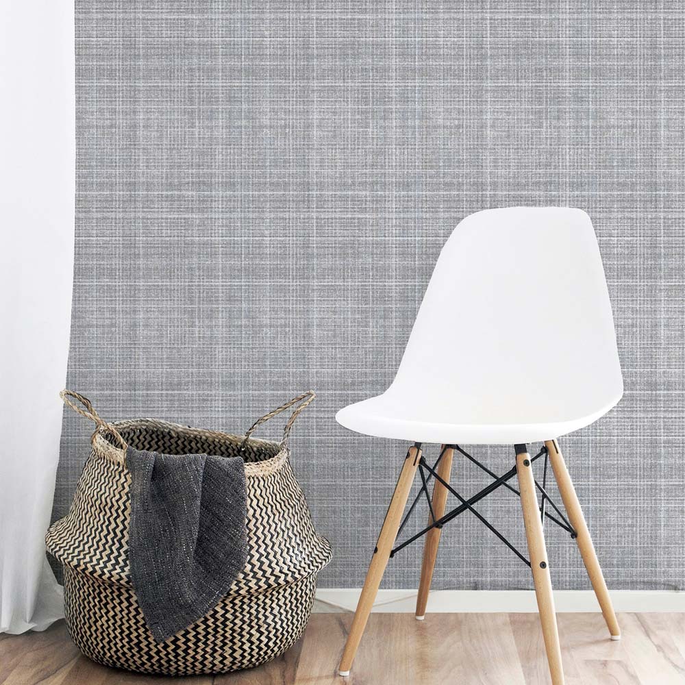 Arthouse Country Tweed Grey Wallpaper Image 5