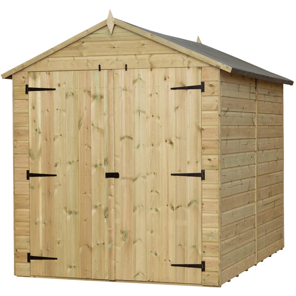 Empire Sheds 9500 6 x 10ft Tongue and Groove Apex Garden Shed Image 1