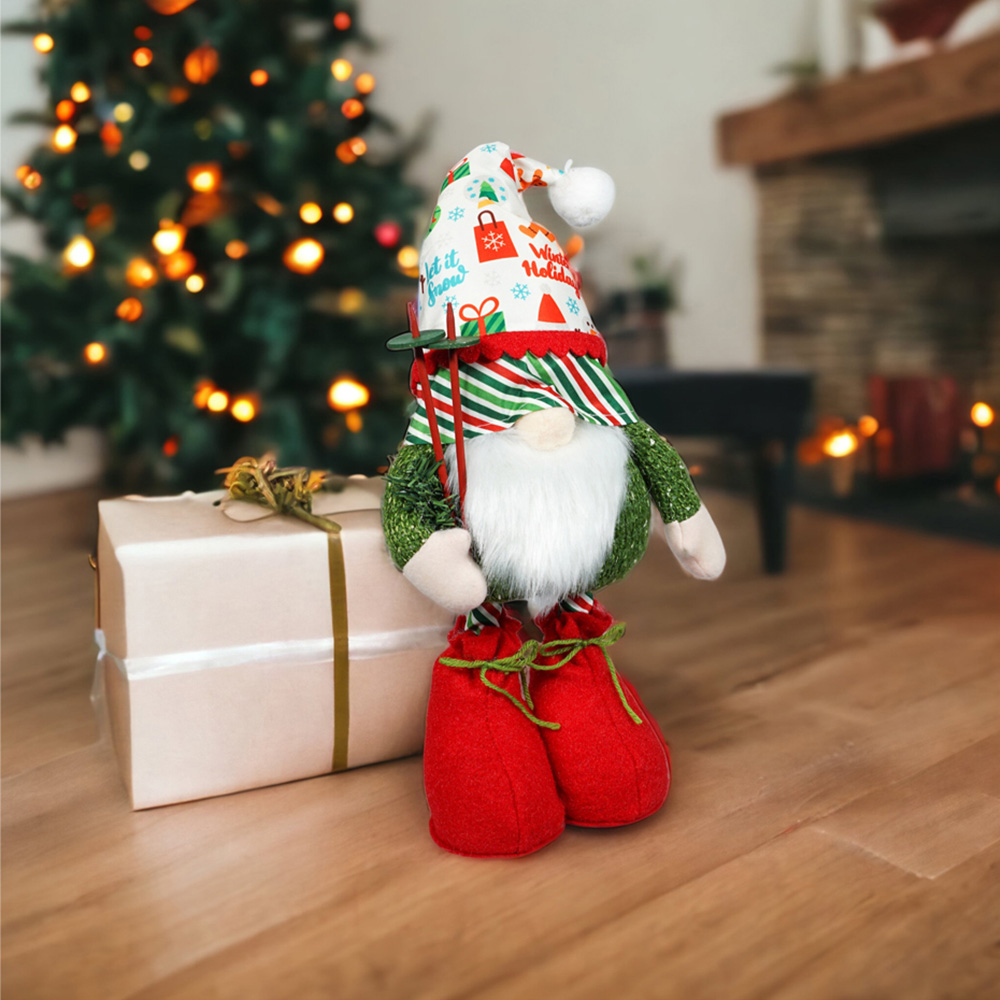 Xmas Haus Loki Festive Gonk with Extendable Legs Image 2