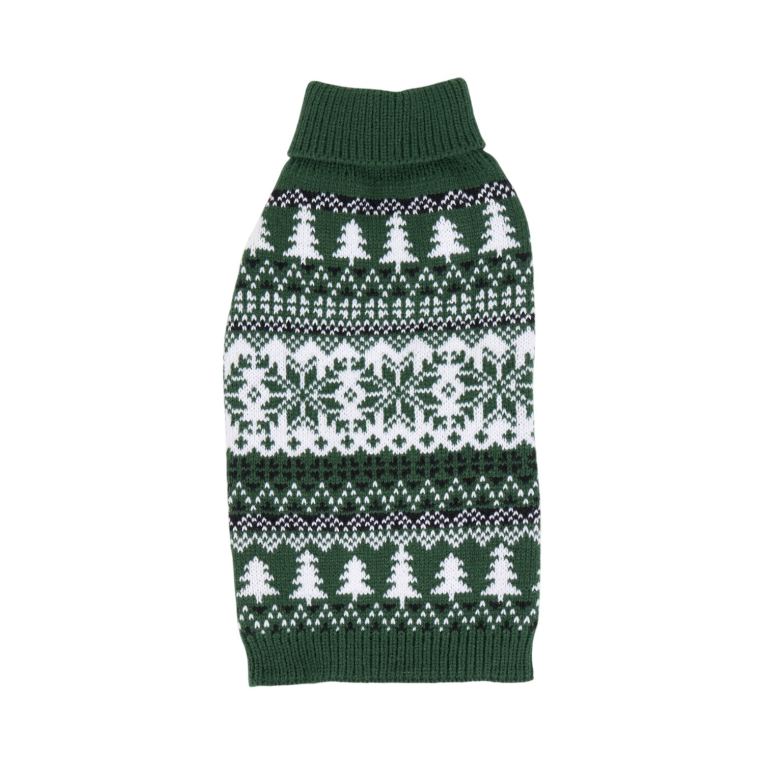 Fair Isle Dog Jumper XS Image 5