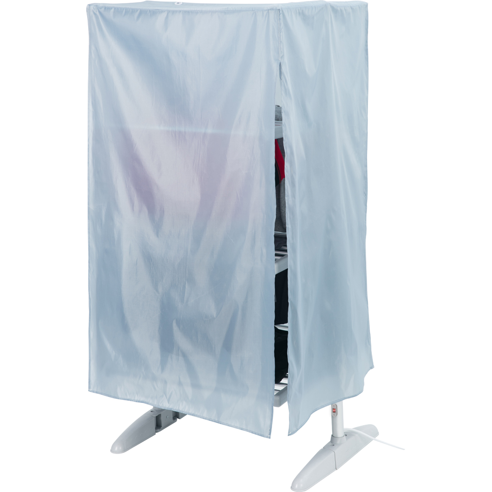 Groundlevel 4 Tier Heated Clothes Airer with Cover Image 2