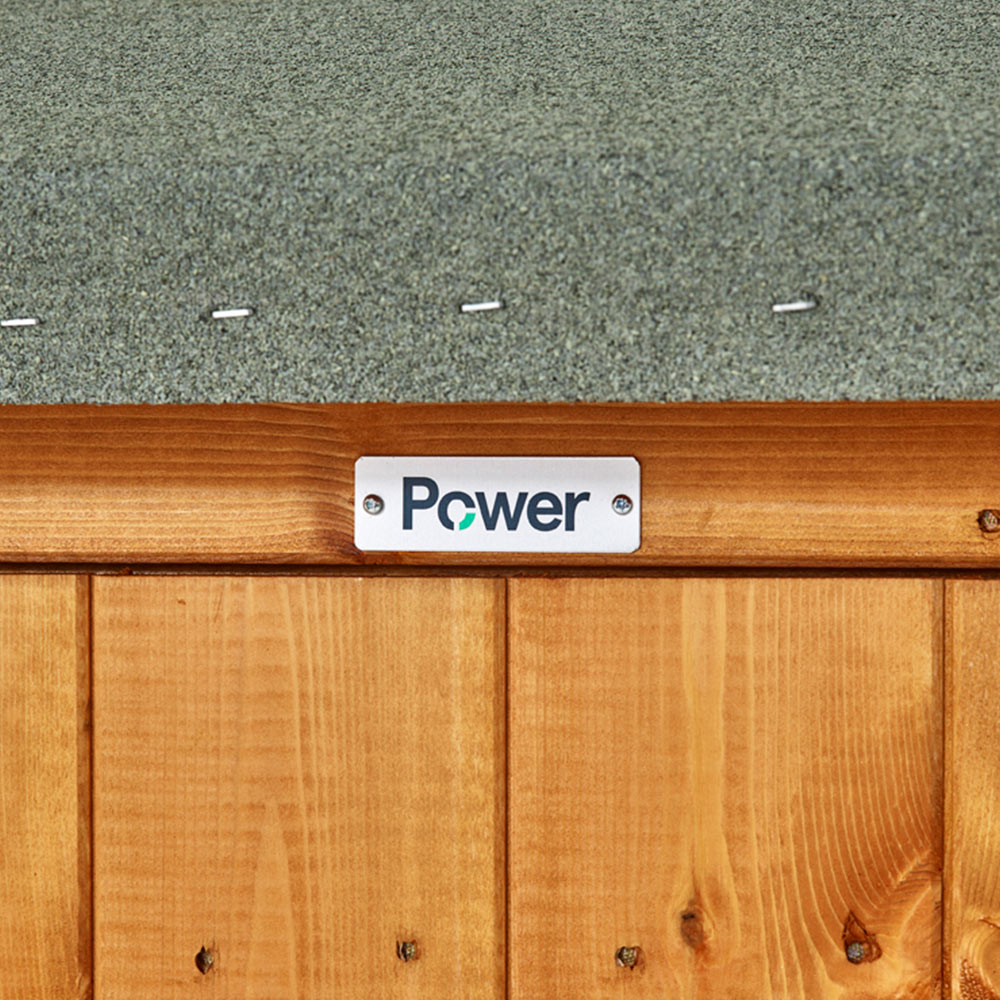 Power Sheds 16 x 4ft Double Door Apex Potting Shed Image 3