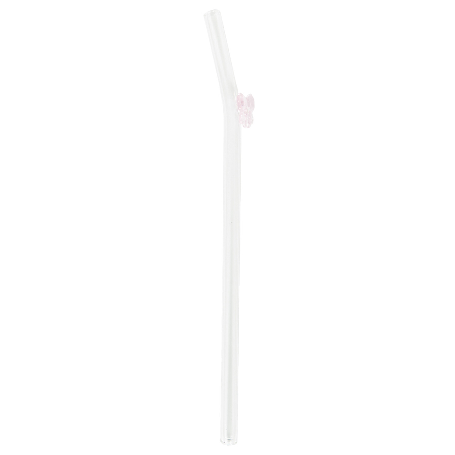 Cherry and Pink Bow Straws Image 7