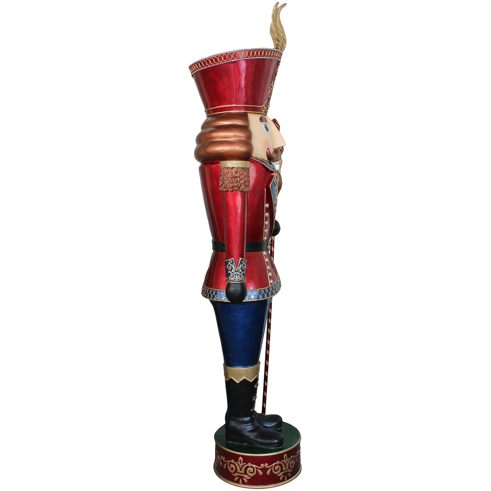 The Christmas Centre Traditional Giant LED Nutcracker 230cm Image 2