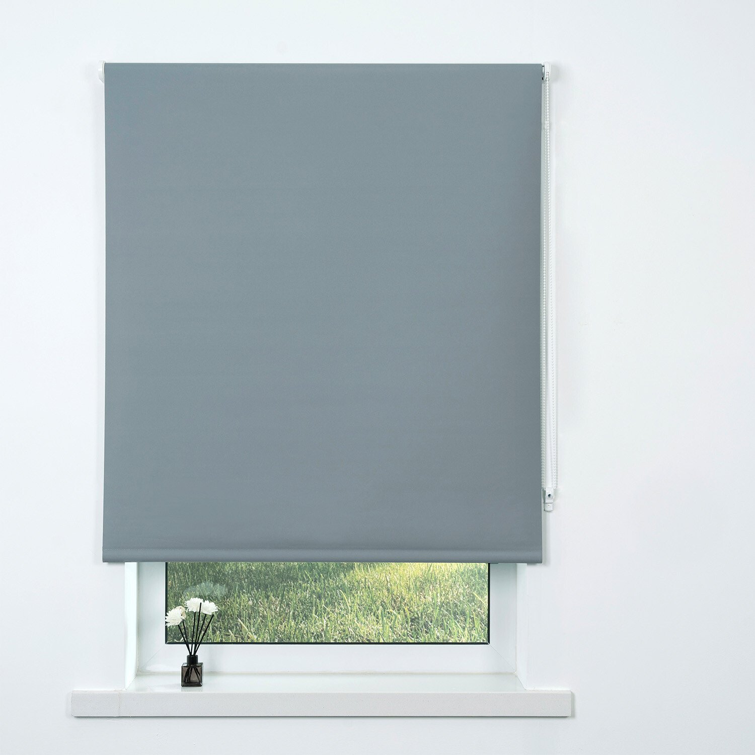 Plain Blackout Blinds - Seafoam / 120cm Image 1