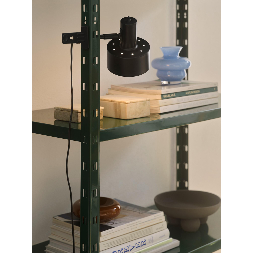 Nordlux Matis E27 Black Clamp Lamp Image 2
