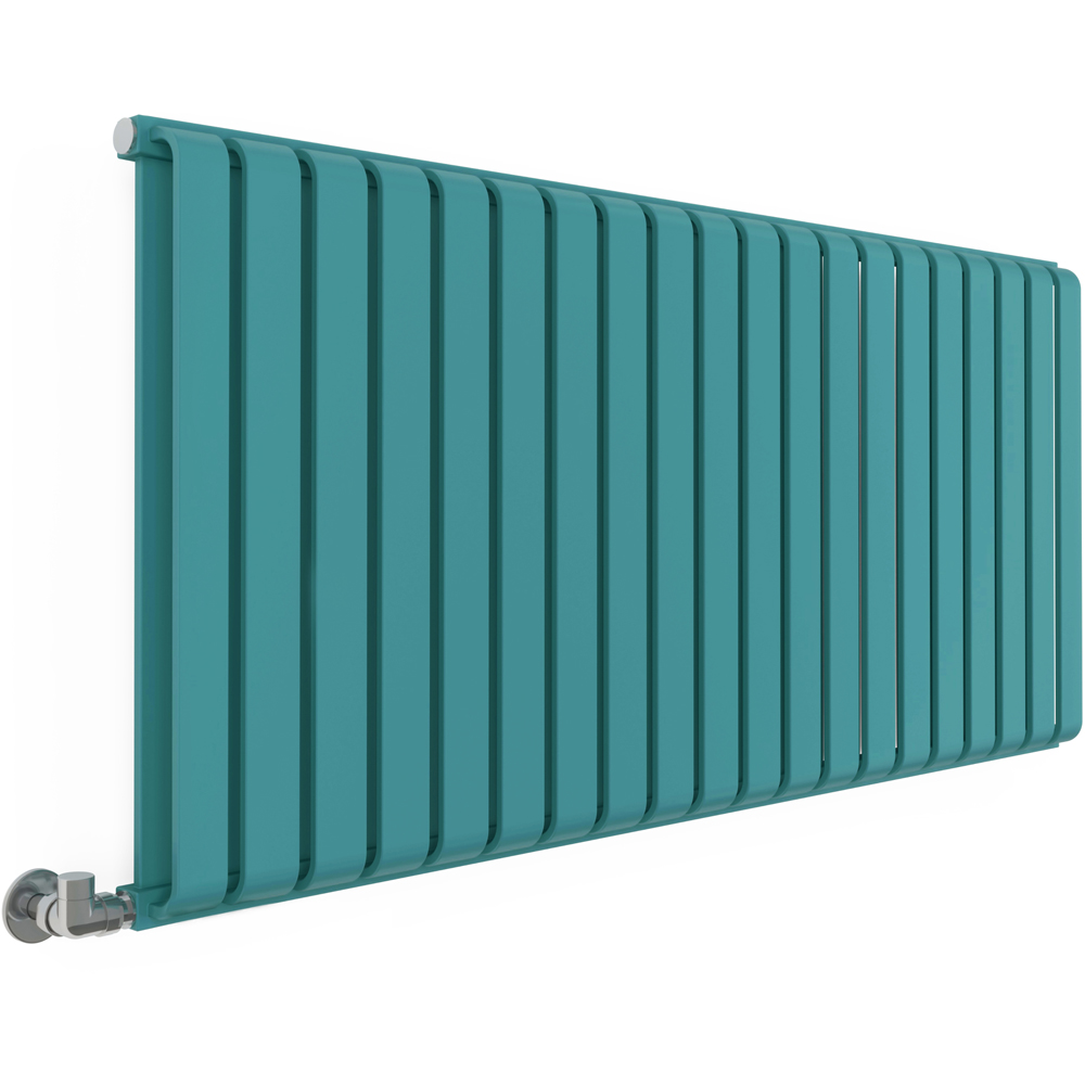 Terma Warp Room 4931 BTU Matt Teal Radiator 630 x 1305mm Image 3