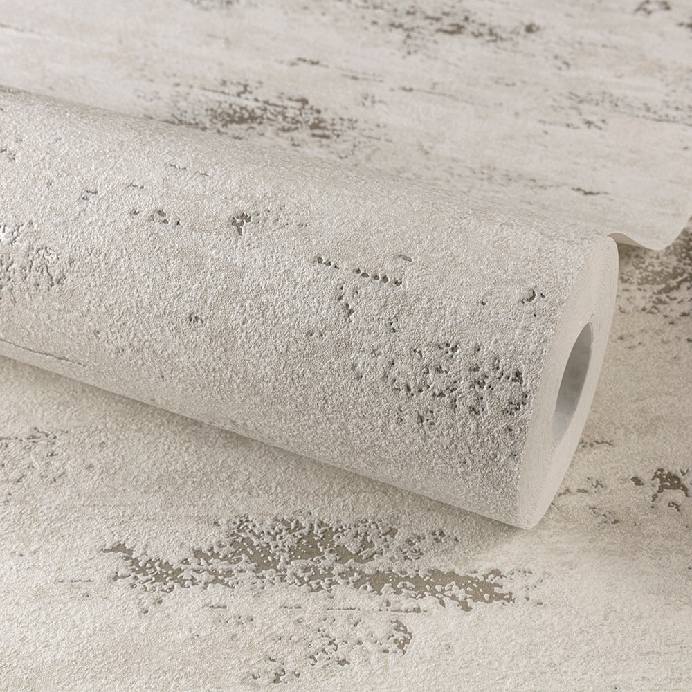 Grandeco On The Rocks Cream and Gold Wallpaper Image 2